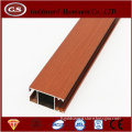 wood grain aluminum window frame extrusion profiles